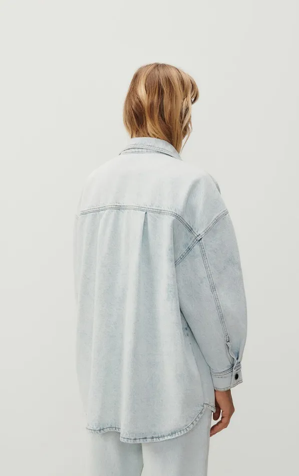 Shirt Joybird Winter Bleached Women American Vintage Shirts Shirt Joybird Winter Bleached Women American Vintage Shirts