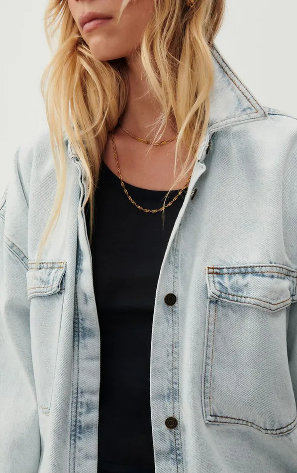 Shirt Joybird Winter Bleached Women American Vintage Shirts Shirt Joybird Winter Bleached Women American Vintage Shirts