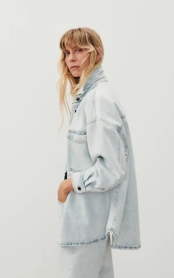 Shirt Joybird Winter Bleached Women American Vintage Shirts Shirt Joybird Winter Bleached Women American Vintage Shirts