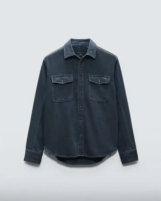 Shirts Men Rag and Bone Featherweight Denim Shirt Minna