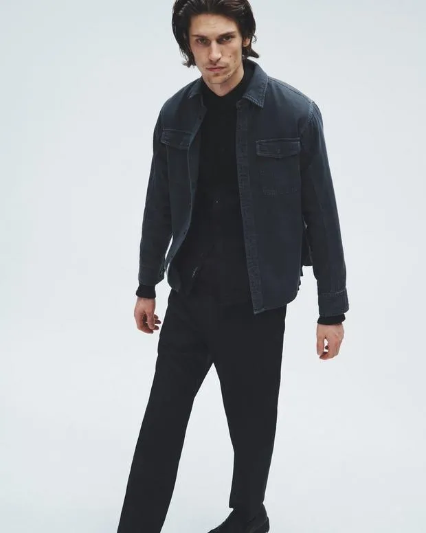 Shirts Men Rag and Bone Featherweight Denim Shirt Minna