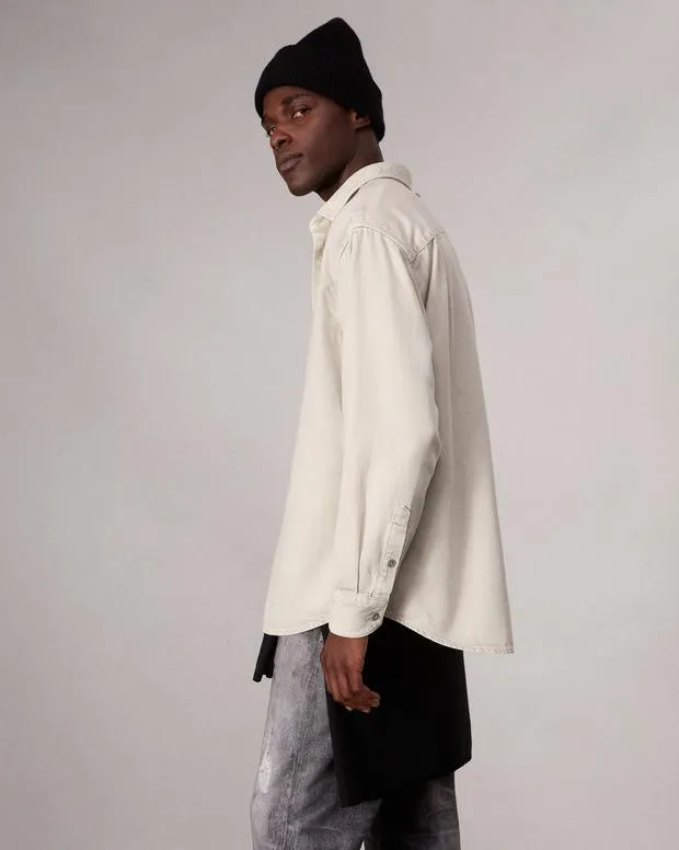 Shirts Men Rag and Bone Matthew Denim Shirt Cloudcover