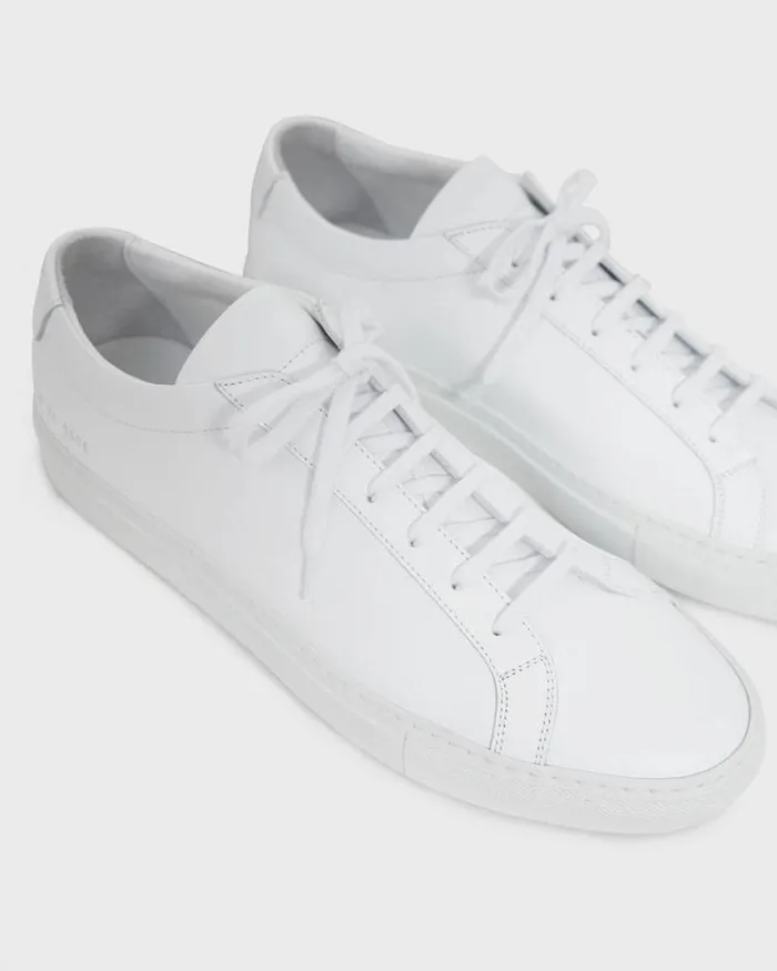 Shoes Men Theory Common Projects Men039s Original Achilles Sneakers White Shoes Men Theory Common Projects Men039s Original Achilles Sneakers White