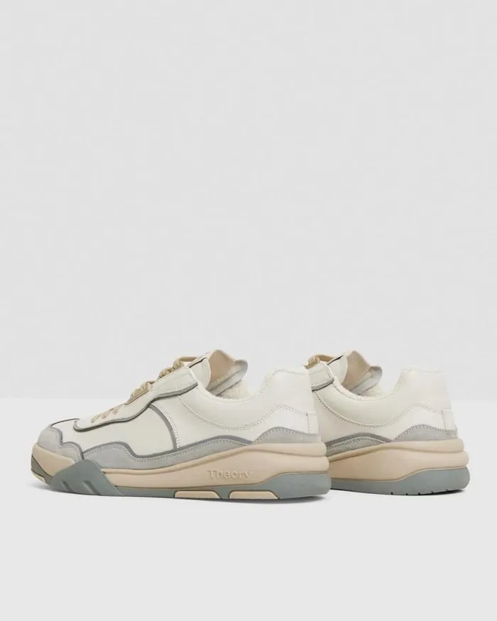 Shoes Men Theory Leather Sneaker Plaster Shoes Men Theory Leather Sneaker Plaster