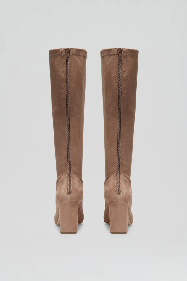 Shoes Women Scanlan Theodore STRETCH BELOW THE KNEE BOOT 85 Camelsuede Shoes Women Scanlan Theodore STRETCH BELOW THE KNEE BOOT 85 Camelsuede