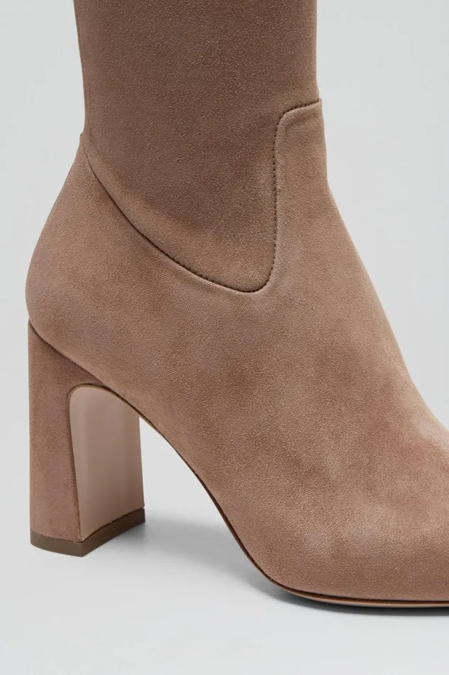 Shoes Women Scanlan Theodore STRETCH BELOW THE KNEE BOOT 85 Camelsuede Shoes Women Scanlan Theodore STRETCH BELOW THE KNEE BOOT 85 Camelsuede