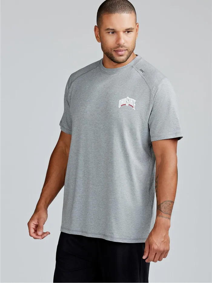 Short Sleeve TShirts Men Tasc Performance Carrollton Fitness TShirt 8211 Ohio State