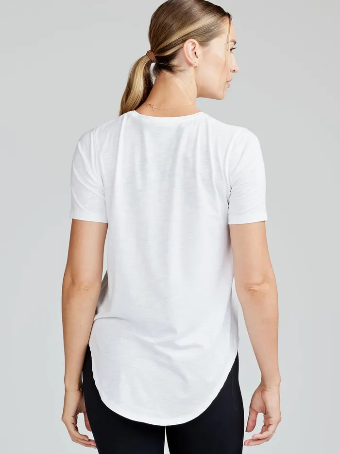 Short Sleeve TShirts Polos Women Tasc Performance Longline TShirt