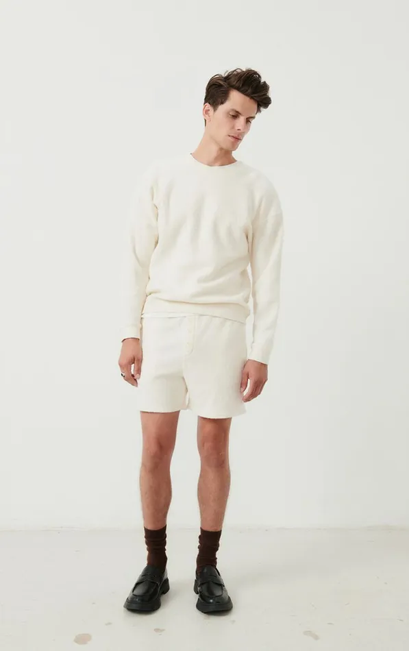 Shorts Bobypark Ecru Men American Vintage Shorts Shorts Bobypark Ecru Men American Vintage Shorts