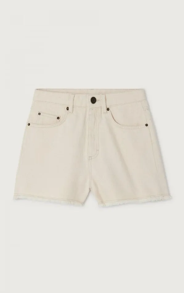 Shorts Tineborow Ecru Women American Vintage Shorts Shorts Tineborow Ecru Women American Vintage Shorts