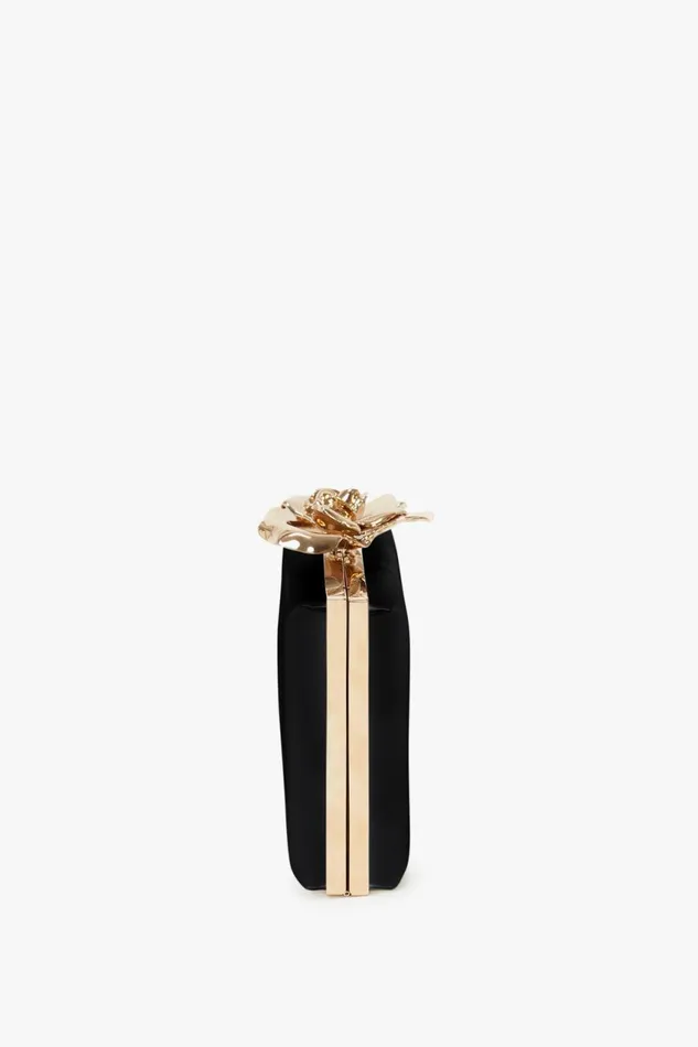 Shoulder Bags Women Victoria Beckham Frame Flower Minaudiere In Black