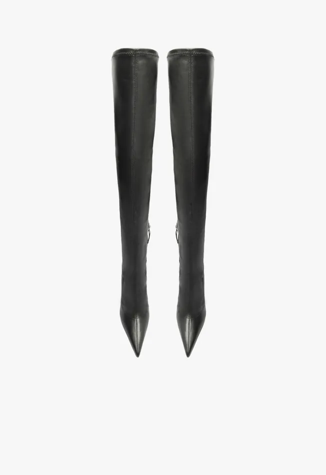 Siena Over The Knee Boot Black Women Schutz Shoes Boots