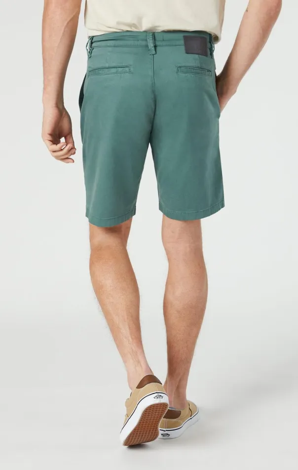 Simon Shorts In Silver Pine Twill Men Mavi Jeans Shorts Simon Shorts In Silver Pine Twill Men Mavi Jeans Shorts