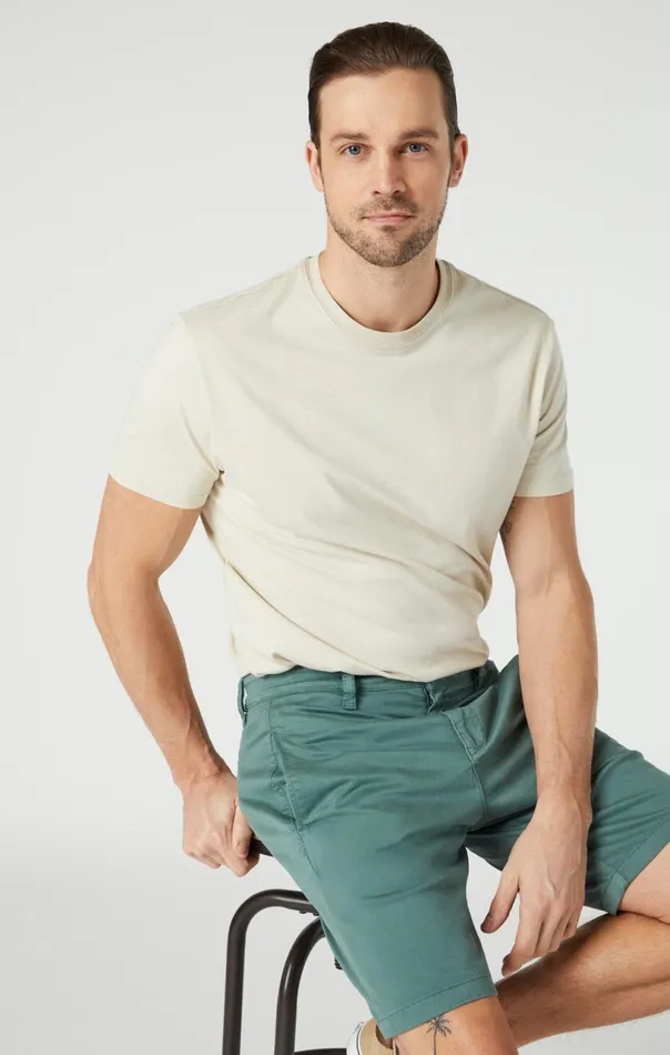 Simon Shorts In Silver Pine Twill Men Mavi Jeans Shorts Simon Shorts In Silver Pine Twill Men Mavi Jeans Shorts