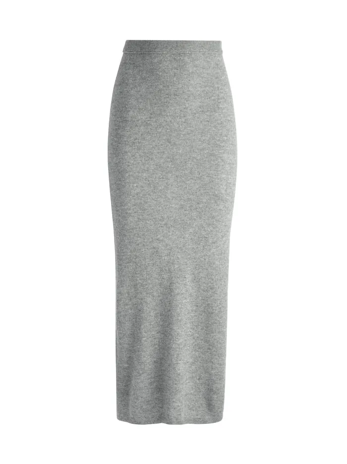 Skirts Women Alice Olivia Adrina Skirt Medium Heather Grey