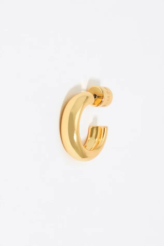 Small Hoop Earrings Gold Gold Women Bimba Y Lola Jewelry Small Hoop Earrings Gold Gold Women Bimba Y Lola Jewelry