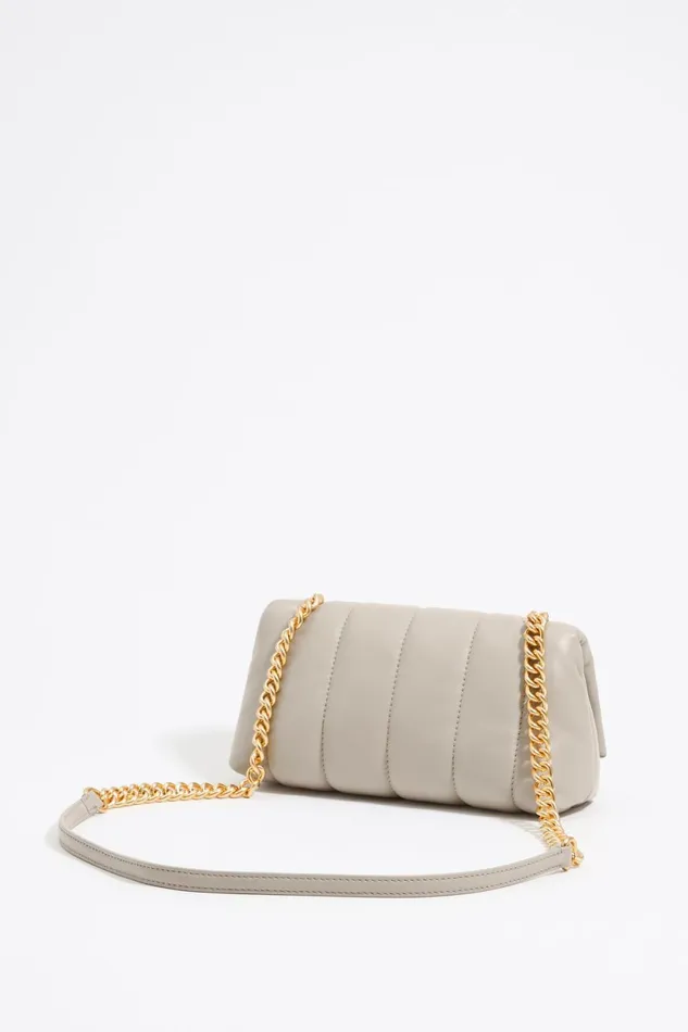 Small Taupe Leather Flap Bag Taupe Women Bimba Y Lola Crossbody Bags Small Taupe Leather Flap Bag Taupe Women Bimba Y Lola Crossbody Bags