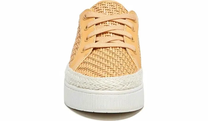 Sneakers Women Franco Sarto Franco Hyria Platform Sneaker Cantaloupe Woven Leather