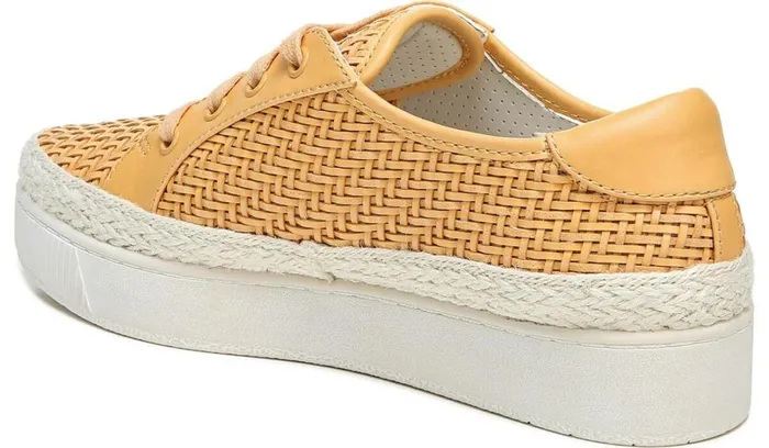 Sneakers Women Franco Sarto Franco Hyria Platform Sneaker Cantaloupe Woven Leather