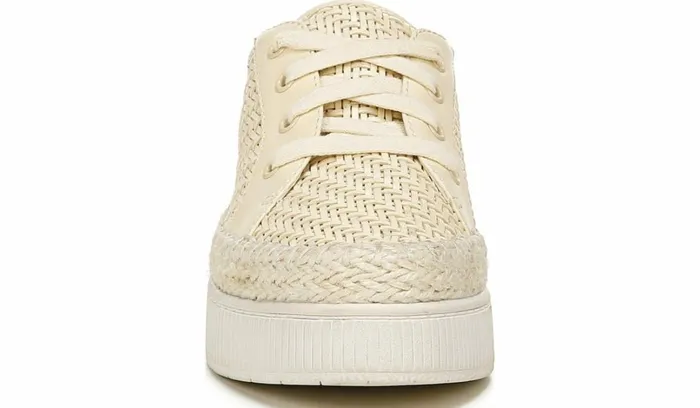 Sneakers Women Franco Sarto Franco Hyria Platform Sneaker Milk Woven Leather