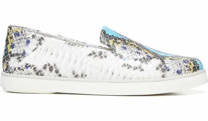 Sneakers Women Franco Sarto Franco Iconic 2 Slip On Blue Multi Leather