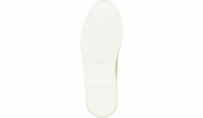 Sneakers Women Franco Sarto Franco Iconic Slip On Light Yellow Leather