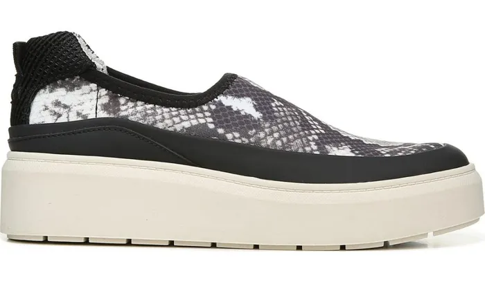 Sneakers Women Franco Sarto Franco Lin Platform Slip On Sneaker Roccia Fabric