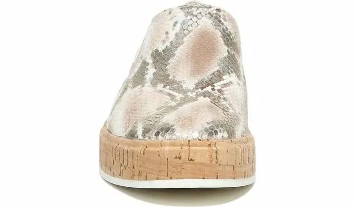 Sneakers Women Franco Sarto Sarto Daine Slip On Sneaker Dusty Rose Snake Leather