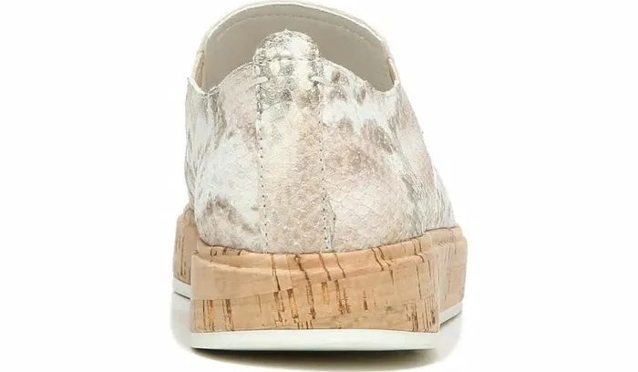 Sneakers Women Franco Sarto Sarto Daine Slip On Sneaker Dusty Rose Snake Leather