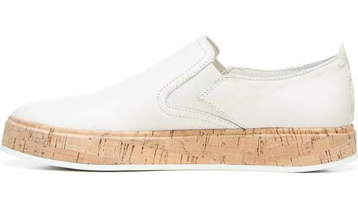 Sneakers Women Franco Sarto Sarto Daine Slip On Sneaker Putty Leather