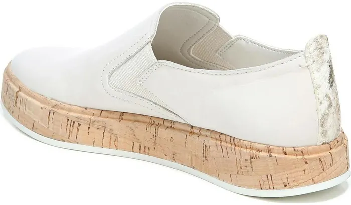 Sneakers Women Franco Sarto Sarto Daine Slip On Sneaker Putty Leather