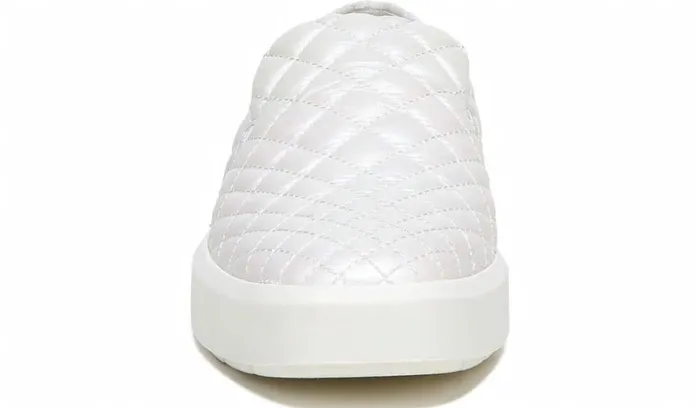 Sneakers Women Franco Sarto Sarto Prato 3 Slip On Platform Sneaker Pearl Leather