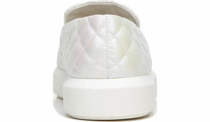 Sneakers Women Franco Sarto Sarto Prato 3 Slip On Platform Sneaker Pearl Leather