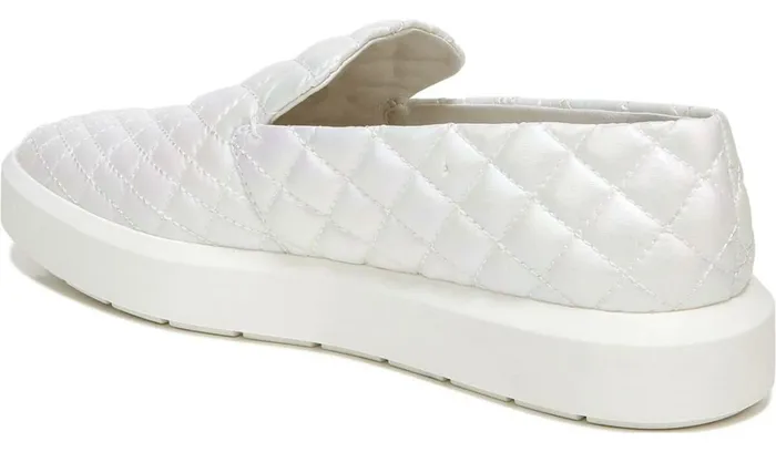 Sneakers Women Franco Sarto Sarto Prato 3 Slip On Platform Sneaker Pearl Leather