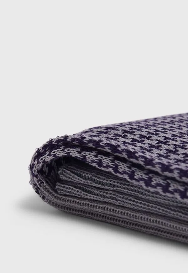 Socks Cotton Houndstooth Sock Sky BlueGrey Paulstuart Mens Socks Cotton Houndstooth Sock Sky BlueGrey Paulstuart Mens