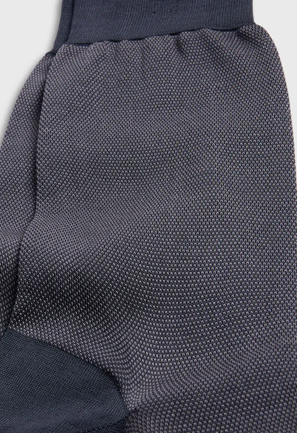 Socks Cotton Oxford Sock Grey 8211 Paulstuart Mens