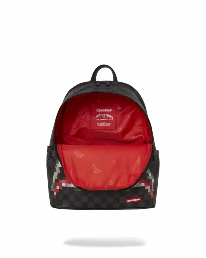 SPRAYGROUND 039WHAT THE BEEP039 SHARK SAVAGE BACKPACK Bags