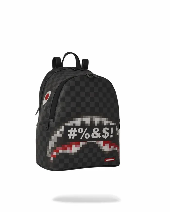 SPRAYGROUND 039WHAT THE BEEP039 SHARK SAVAGE BACKPACK Bags