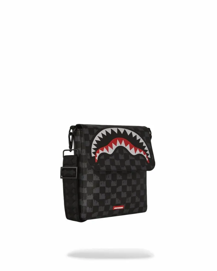 SPRAYGROUND ATOMIC VAPOR SHARK MESSENGER SLING Bags
