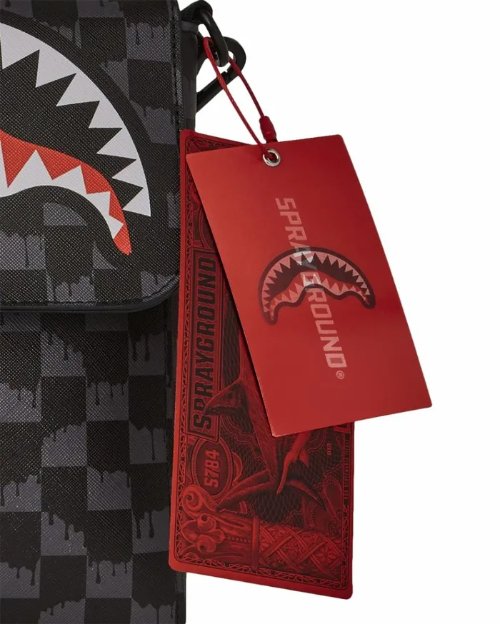 SPRAYGROUND ATOMIC VAPOR SHARK MESSENGER SLING Bags