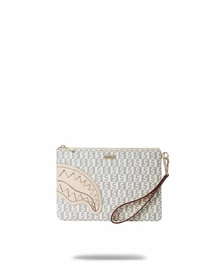 SPRAYGROUND CRME DE LA CRME CROSSOVER CLUTCH Bags