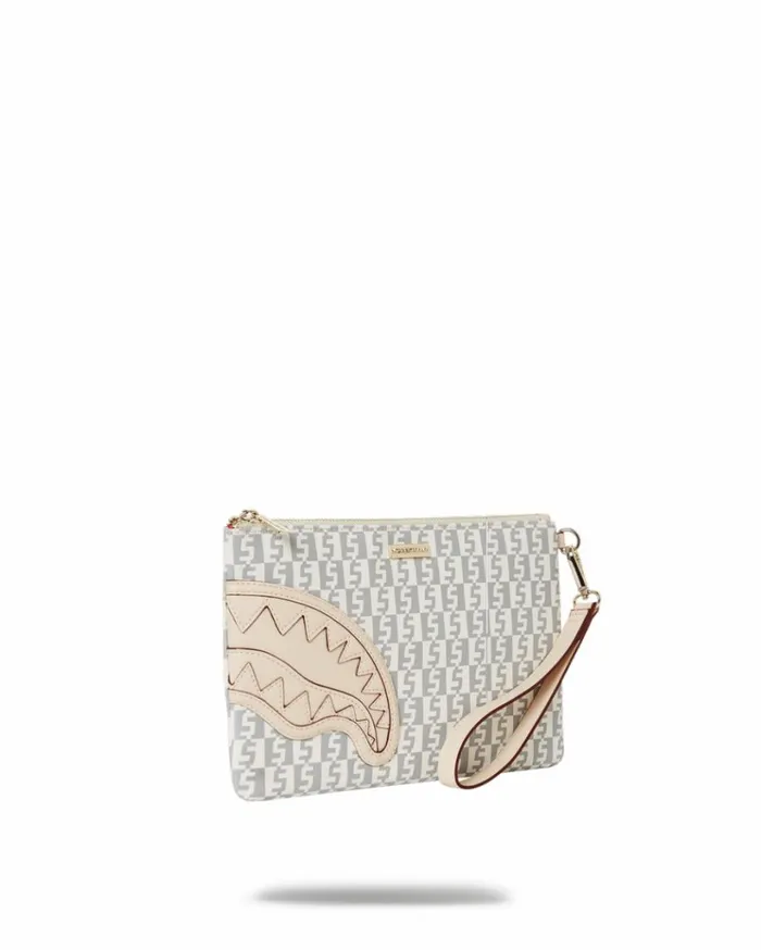 SPRAYGROUND CRME DE LA CRME CROSSOVER CLUTCH Bags