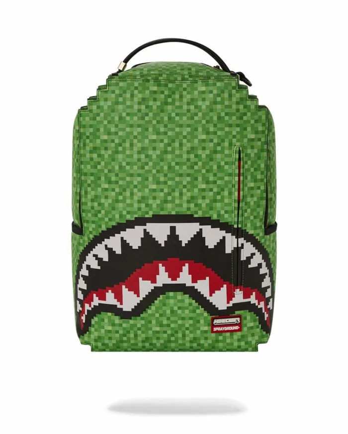SPRAYGROUND MINECRAFT CREEPER SHARK BACKPACK Bags