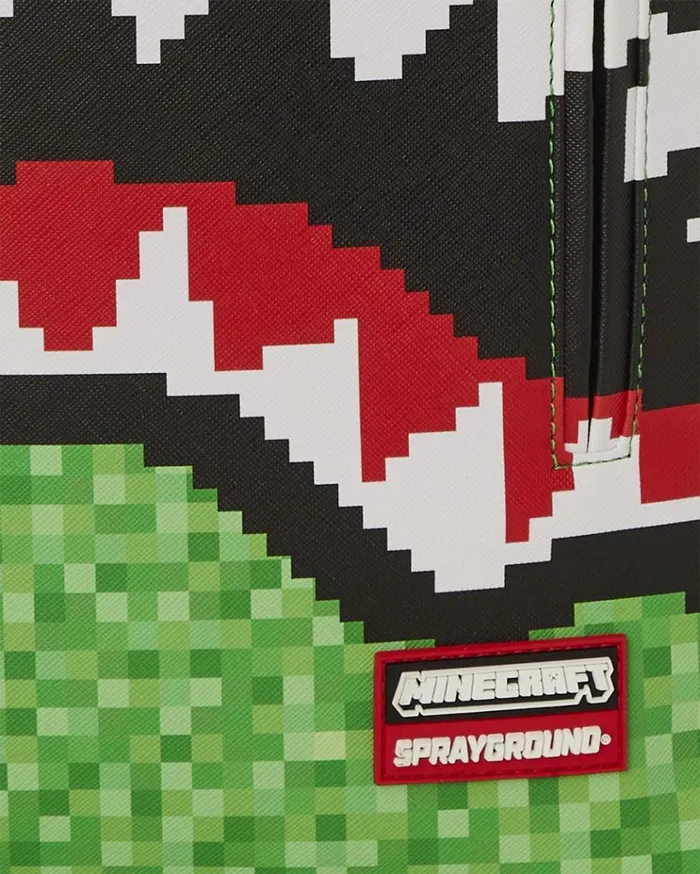 SPRAYGROUND MINECRAFT CREEPER SHARK BACKPACK Bags
