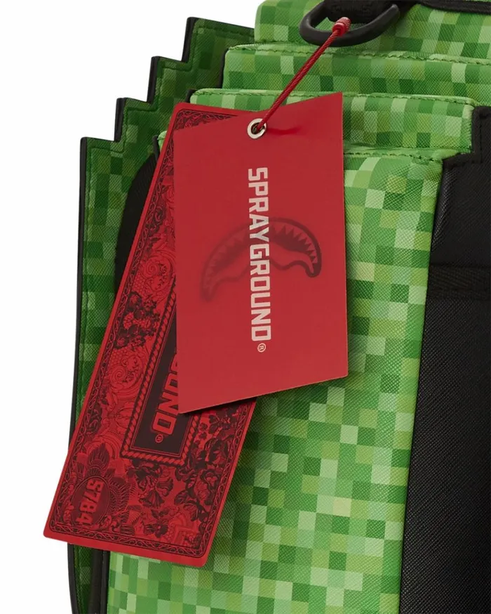 SPRAYGROUND MINECRAFT CREEPER SHARK BACKPACK Bags