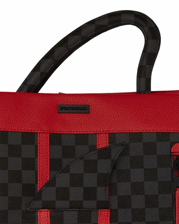 SPRAYGROUND MONACO SHARK CLUB SHARK BREAKTHRU TOTE Bags