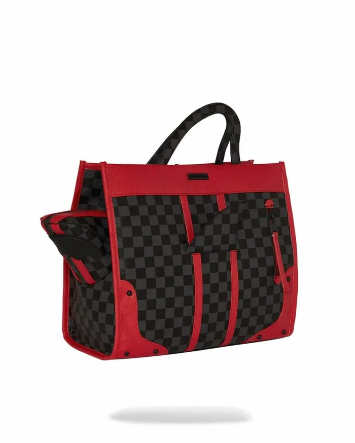 SPRAYGROUND MONACO SHARK CLUB SHARK BREAKTHRU TOTE Bags