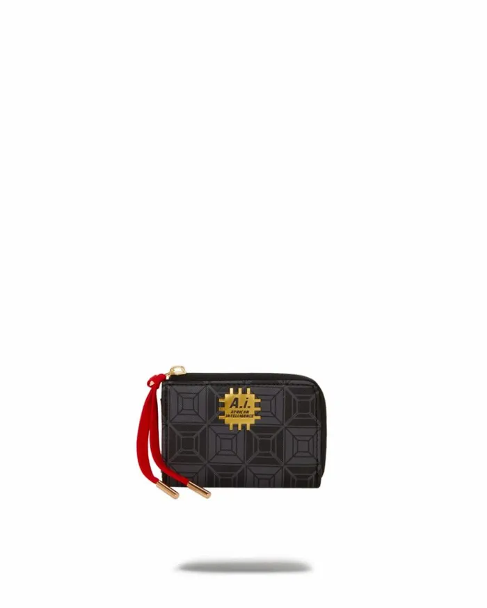 SPRAYGROUND OBSIDIAN STUNNER Ai6 SANDFLOWER COLLAB WALLET Bags