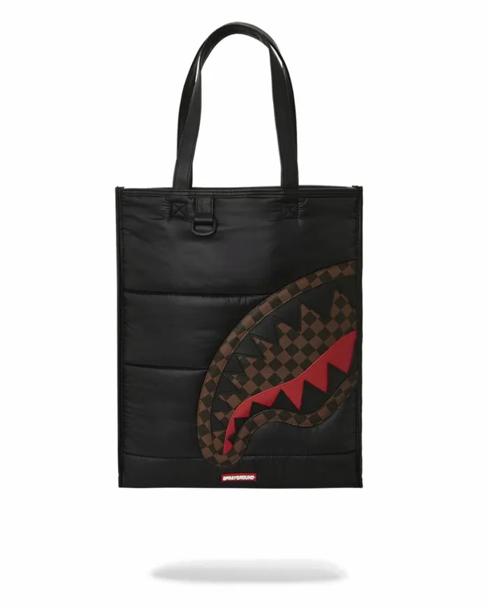 SPRAYGROUND PUFFER SHARK VAIL FLEX TOTE Bags
