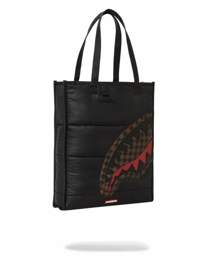 SPRAYGROUND PUFFER SHARK VAIL FLEX TOTE Bags